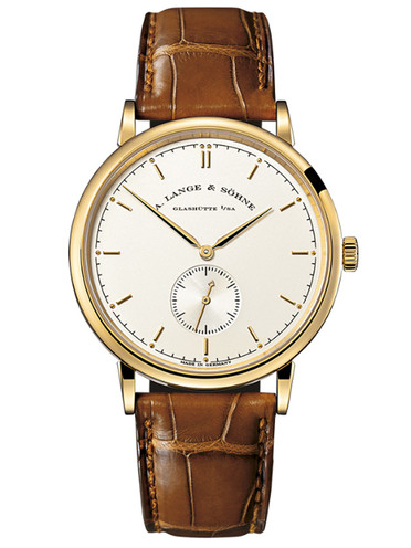 朗格Saxonia腕表中的设计语言   朗格手表怎么抛光打磨