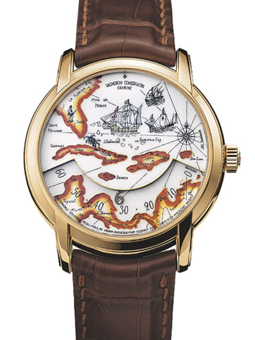 江诗丹顿传承系列Traditionnelle世界时腕表 江诗丹顿手表抛光作用